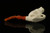 srv - Frog Block Meerschaum Pipe with fitted case M4105