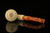 srv - Carved Dublin Block Meerschaum Pipe by I. Baglan with fitted case M4118