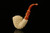srv - Carved Dublin Block Meerschaum Pipe by I. Baglan with fitted case M4118