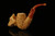 srv - Skull Block Meerschaum Pipe with fitted case M4120