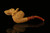 srv - Skull Block Meerschaum Pipe with fitted case M4120