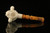 srv - Viking Block Meerschaum Pipe with fitted case M4132