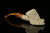 srv - Oldman Self Sitter Block Meerschaum Pipe with fitted case M4135