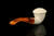 srv - Calabash Block Meerschaum Pipe by with fitted case M4137