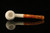 srv - Apple Block Meerschaum Pipe by with fitted case M4138