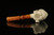 srv - Bulldog Block Meerschaum Pipe with fitted case M4140