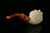 srv - Wolf Block Meerschaum Pipe with fitted case M4147