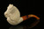 srv - Horse Block Meerschaum Pipe with fitted case M4150