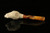 srv - Horse Block Meerschaum Pipe with fitted case M4150