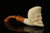 srv - Crescent Skull Block Meerschaum Pipe with fitted case M4155