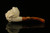 srv - Octopus Pirate Skull Block Meerschaum Pipe with fitted case M4159