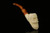 srv - Bearded Skull Block Meerschaum Pipe with fitted case M4160