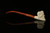 srv - Demon Churchwarden Dual Stem Meerschaum Pipe with case M4171