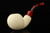 IMP Meerschaum Pipe - Olympos - Churchwarden Dual Stem with fitted case i2660
