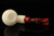 IMP Meerschaum Pipe - Olympos - Churchwarden Dual Stem with fitted case i2660