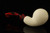 IMP Meerschaum Pipe - Olympos - Churchwarden Dual Stem with fitted case i2660