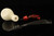 IMP Meerschaum Pipe - Olympos - Churchwarden Dual Stem with fitted case i2660