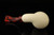 IMP Meerschaum Pipe - Olympos - Churchwarden Dual Stem with fitted case i2660
