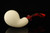 IMP Meerschaum Pipe - Olympos - Churchwarden Dual Stem with fitted case i2660