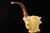 srv Premium - Tree Trunk Block Meerschaum Pipe with fitted case 15697