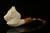 srv - Horse Block Meerschaum Pipe with fitted case M4185