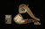 srv - Horse Block Meerschaum Pipe with fitted case M4185