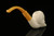 srv - Bearded Skull Block Meerschaum Pipe with fitted case M4192