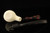 IMP Meerschaum Pipe - Carmel - Churchwarden Dual Stem with  fitted case i2664