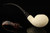 IMP Meerschaum Pipe - Carmel - Churchwarden Dual Stem with  fitted case i2664