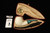 IMP Meerschaum Pipe - Bosphorus - Churchwarden Dual Stem with fitted case i2664