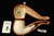 IMP Meerschaum Pipe - Bostonian  - Hand Carved with fitted case i2667