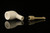 srv Premium - Billiard Block Meerschaum Pipe with fitted case M4194