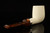 IMP Meerschaum Pipe - Billiard - Dual Stem  9 mm Filter Pipe with case i2674
