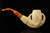 srv - Deluxe Jumbo Eagle's Claw by Emin Brothers Meerschaum Pipe with fitted case 15695