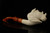 srv - Rhino Block Meerschaum Pipe with fitted case 15694