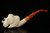 srv - Rhino Block Meerschaum Pipe with fitted case 15694