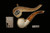 srv - Apple Block Meerschaum Pipe with fitted case M4236