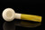 srv Premium - Apple Block Meerschaum Pipe with fitted case 15705