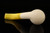 srv Premium - Apple Block Meerschaum Pipe with fitted case 15705