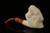 srv - Bufallo Block Meerschaum Pipe with fitted case M4263