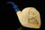 srv - Plague Doctor Mask Block Meerschaum Pipe with fitted case 15715