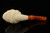 srv - Lion Hand Carved Block Meerschaum Pipe with fitted case 15717