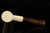 srv Premium - Poker Block Meerschaum Pipe with fitted case 15718