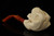 srv - Carved Deluxe Eagle's Claw Block Meerschaum Pipe with fitted case 15720