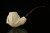 srv Premium - Carved Eagle's Claw Block Meerschaum Pipe with fitted case M4278