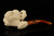 srv - Jumbo Eagle's Claw Block Meerschaum Pipe with fitted case 15728