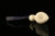 srv Premium - Whipped Cream Self Sitter Block Meerschaum Pipe with fitted case M4279