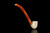 srv - Dublin Churchwarden Dual Stem Meerschaum Pipe with case M4284 srv - Dublin Churchwarden Dual Stem Meerschaum Pipe with case M4284