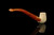srv - Carved Bent Billiard Churchwarden Dual Stem Meerschaum Pipe with case M4286 srv - Carved Bent Billiard Churchwarden Dual Stem Meerschaum Pipe with case M4286