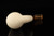 srv Premium - Bent Apple Block Meerschaum Pipe with fitted case 15738